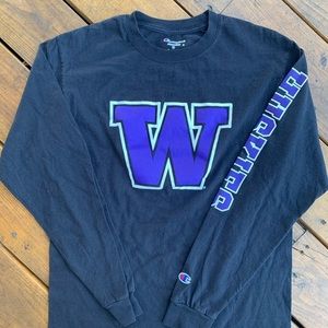 University of Washington Champion long sleeve T